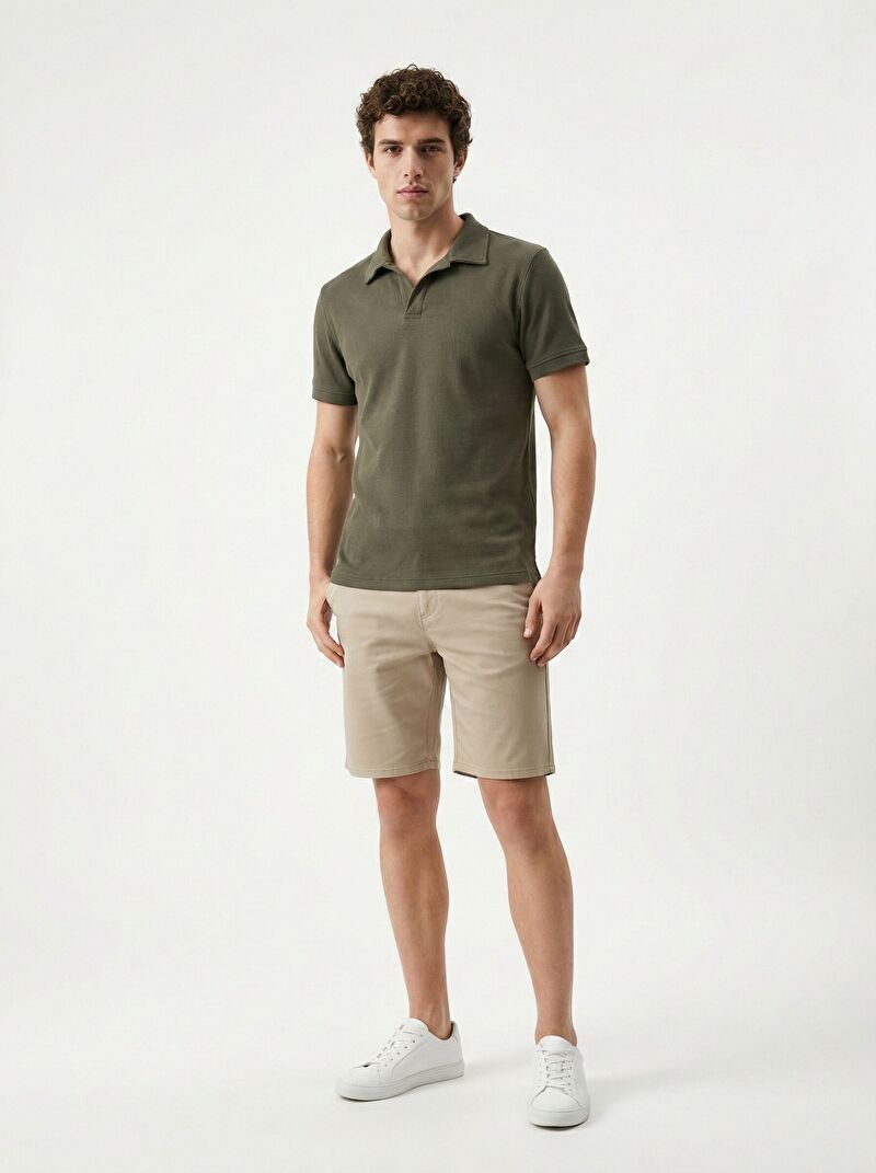 Regular Fit Erkek Polo K.kol