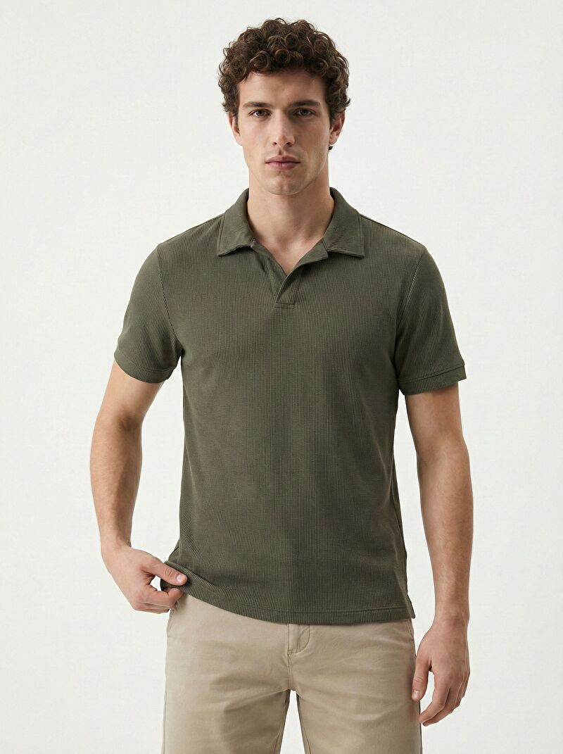 Regular Fit Erkek Polo K.kol