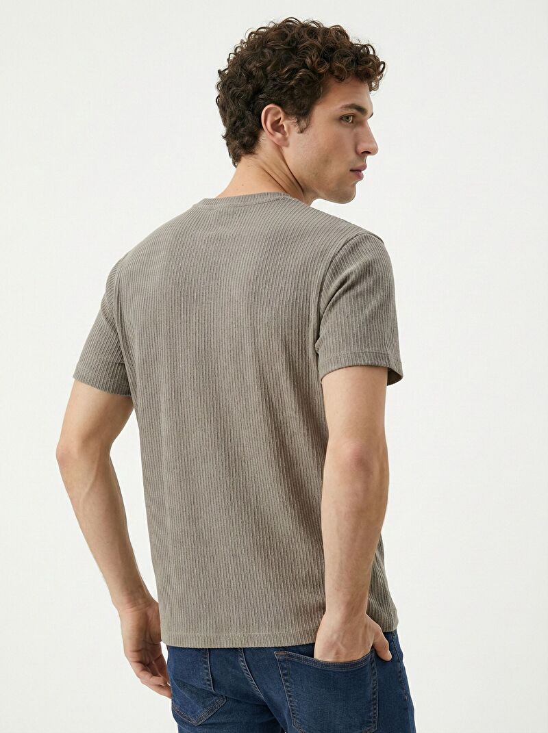 Regular Fit Erkek Tshirt K.kol