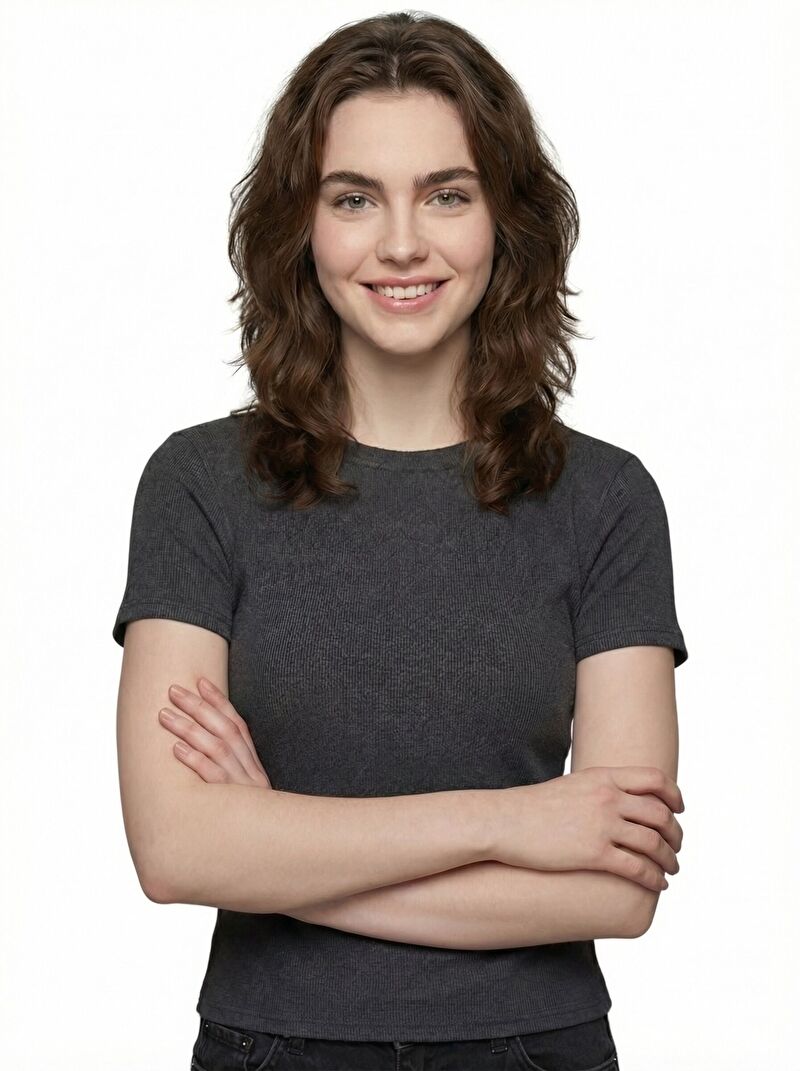 Slim Fit Kadın Tshirt K.kol