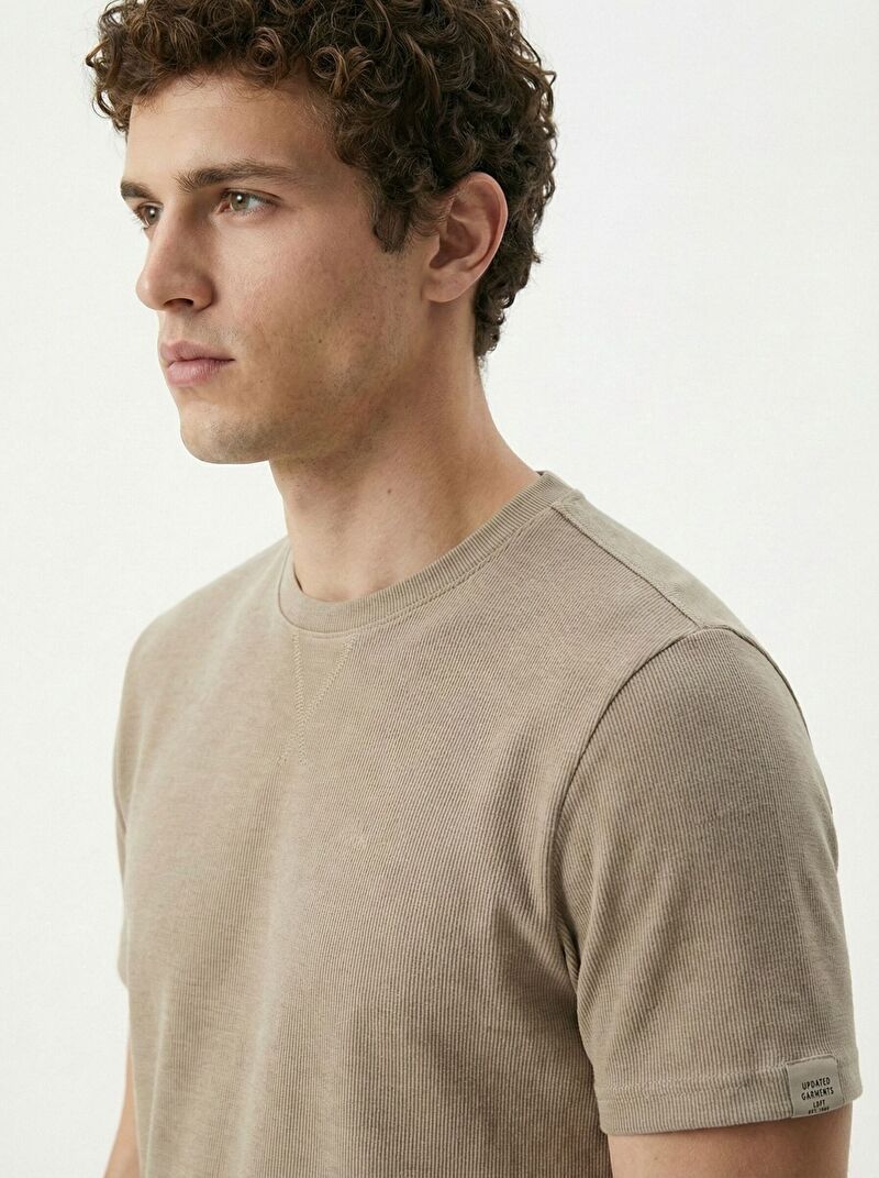 Regular Fit Erkek Tshirt K.kol