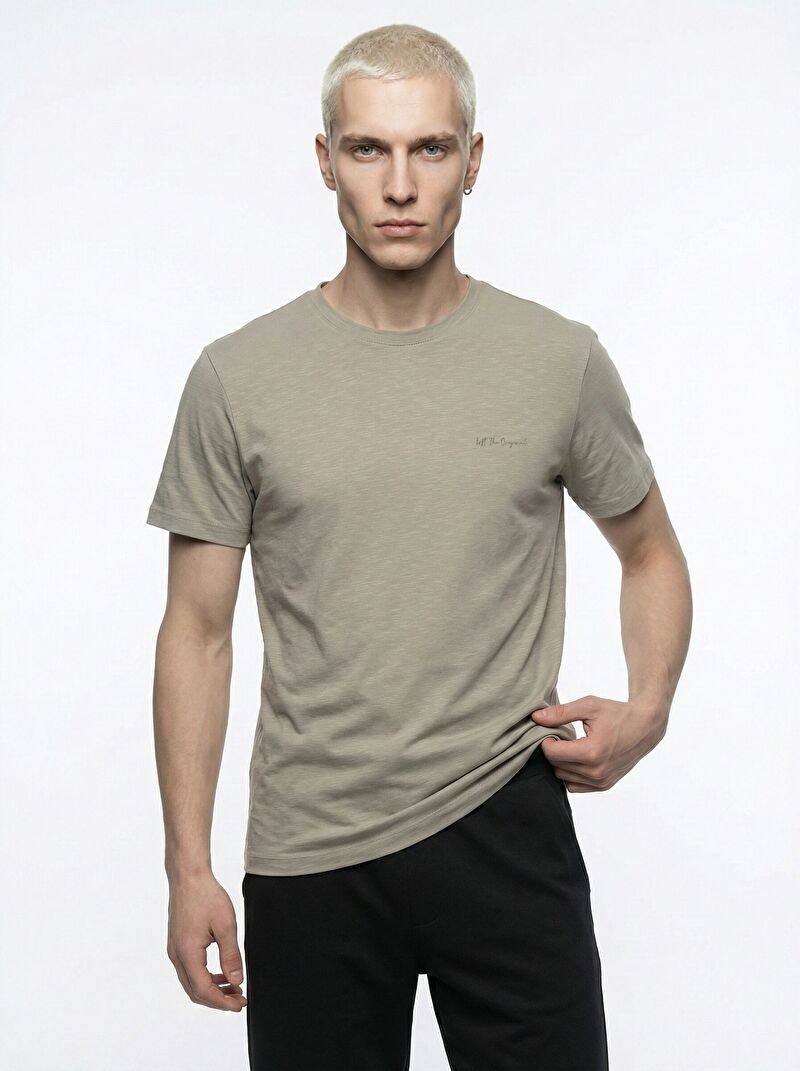 Regular Fit Erkek Tshirt K.kol