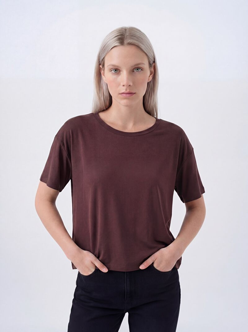 Regular Fit Kadın Tshirt K.kol