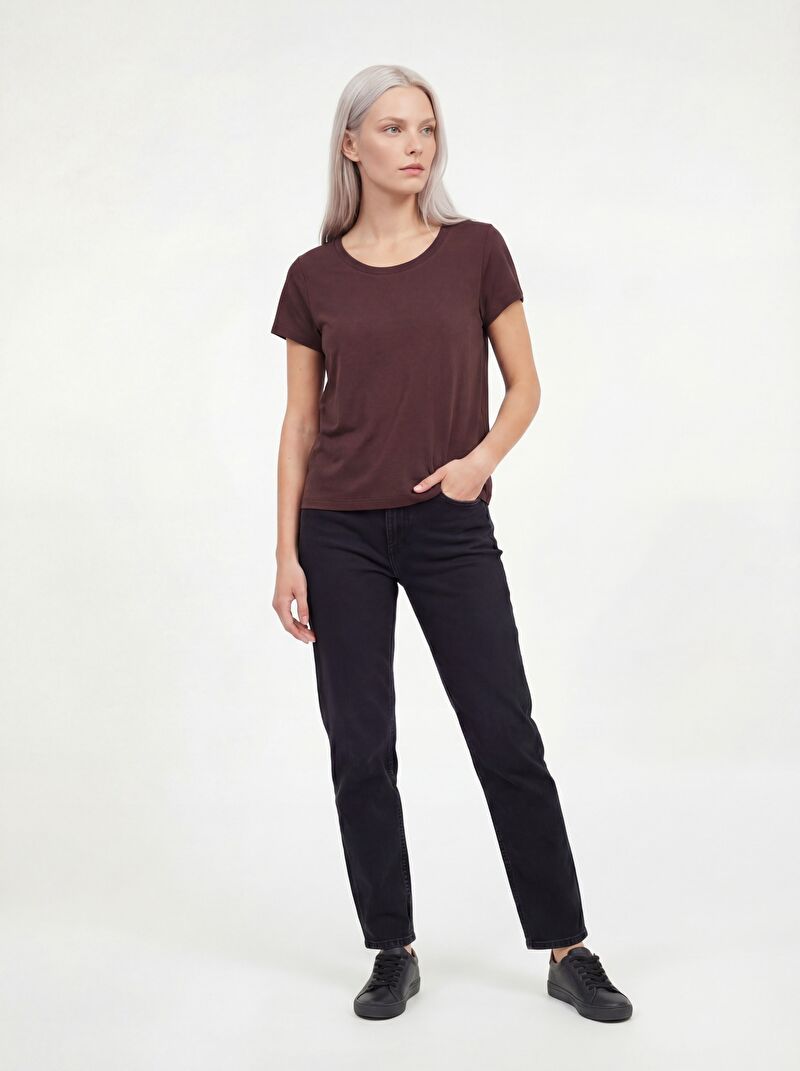 Regular Fit Kadın Tshirt K.kol