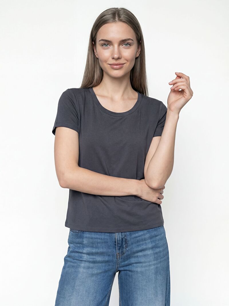 Regular Fit Kadın Tshirt K.kol