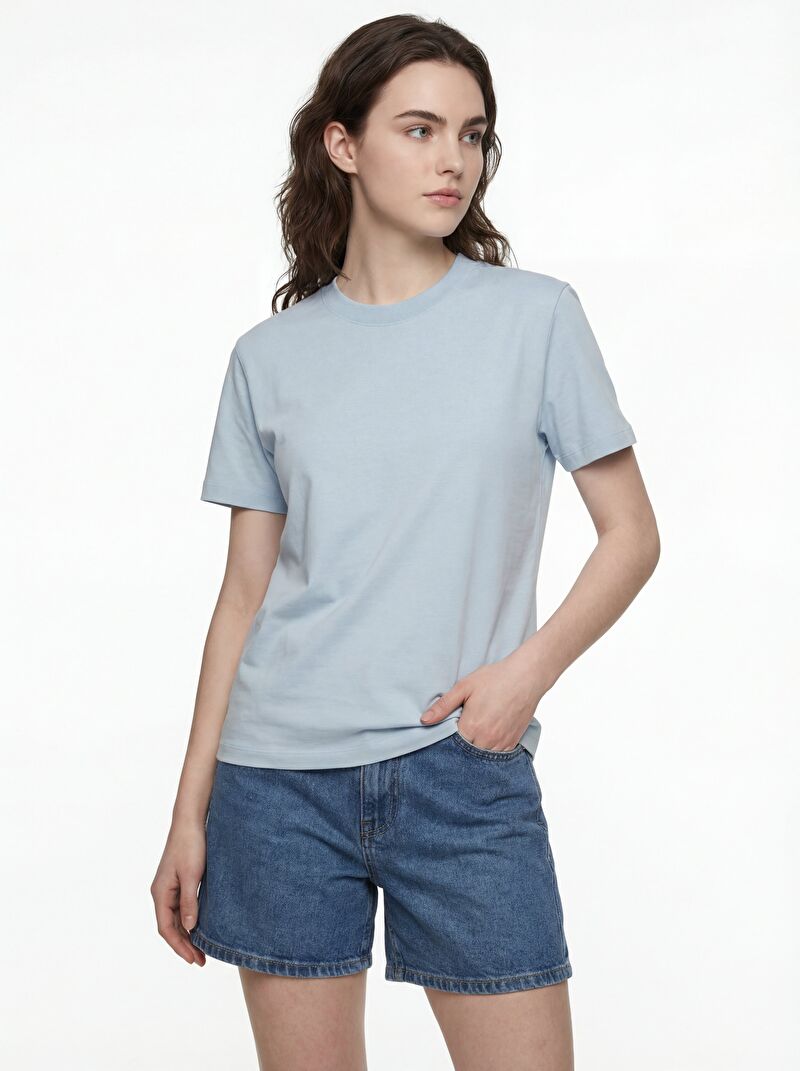 Boxy Fit Kadın Tshirt K.kol