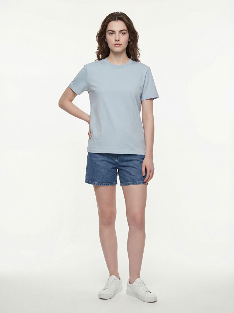 Boxy Fit Kadın Tshirt K.kol