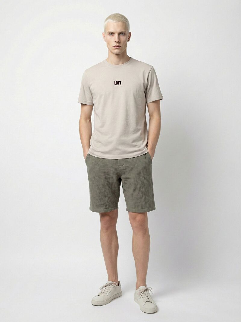 Regular Fit Erkek Tshirt K.kol