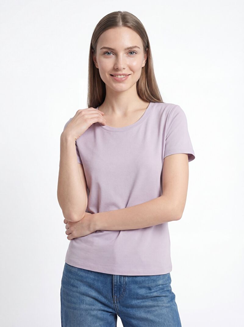 Regular Fit Kadın Tshirt K.kol