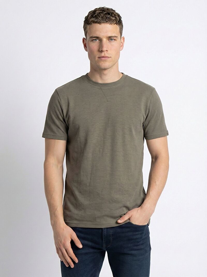 Regular Fit Erkek Tshirt K.kol