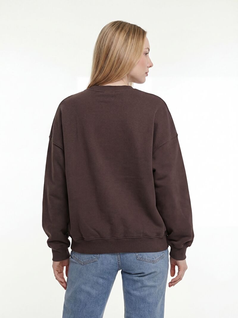 Oversize Fit Kadın Sweatshirt