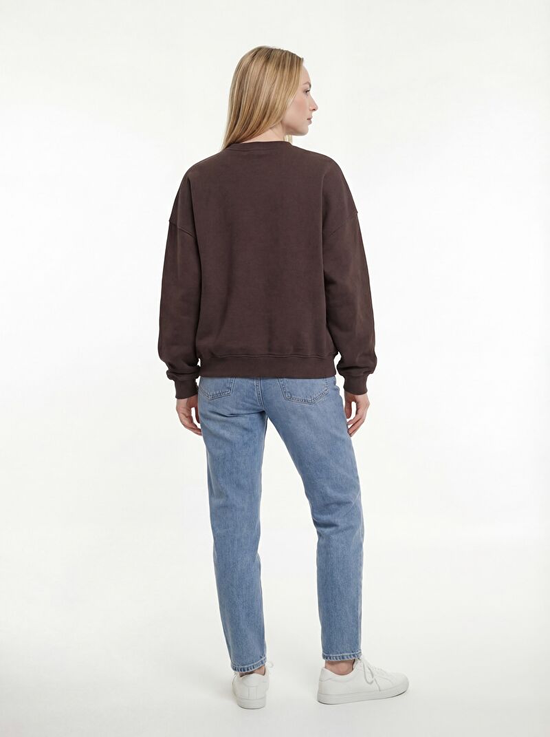 Oversize Fit Kadın Sweatshirt