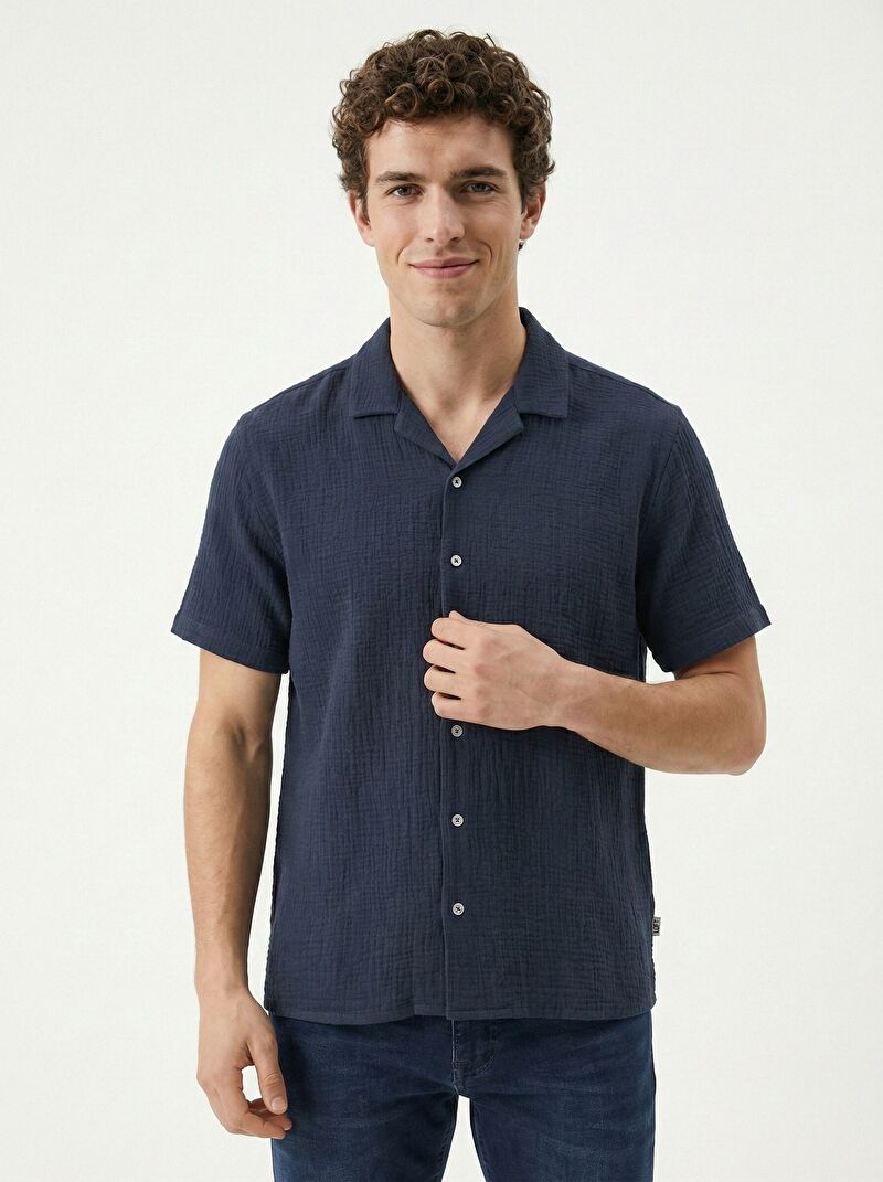 Relax Fit Erkek Gömlek K.kol