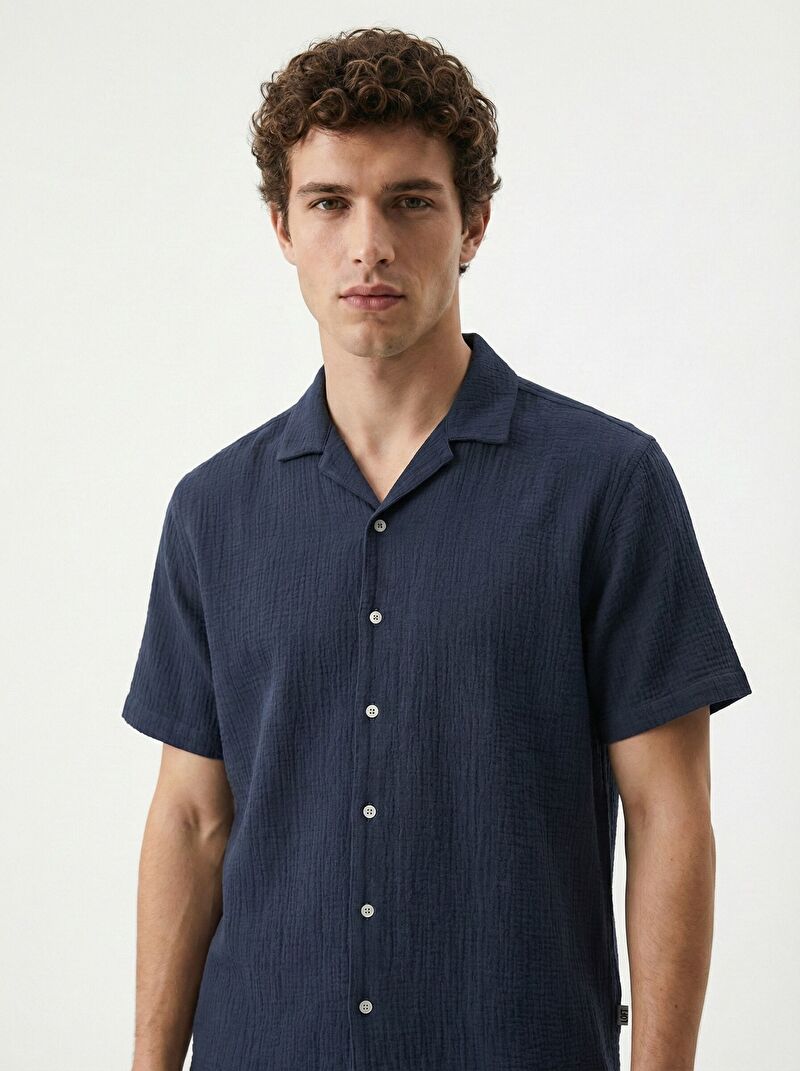 Relax Fit Erkek Gömlek K.kol