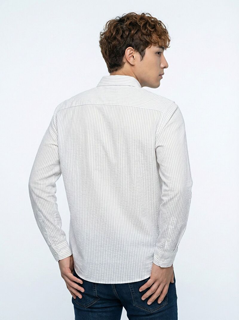 Regular Fit Erkek Gömlek U.kol