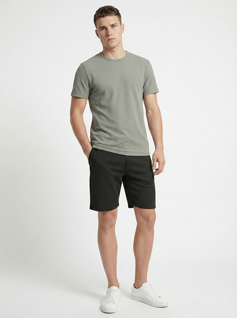 Regular Fit Erkek Tshirt K.kol