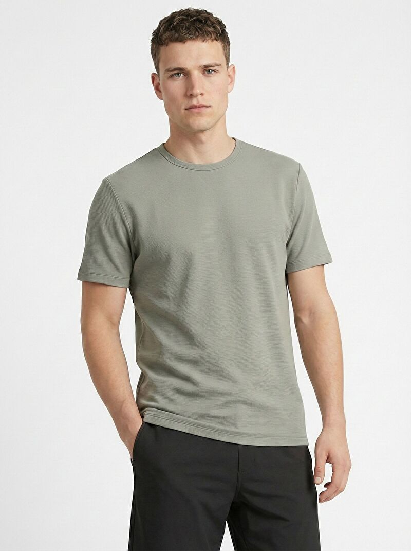 Regular Fit Erkek Tshirt K.kol