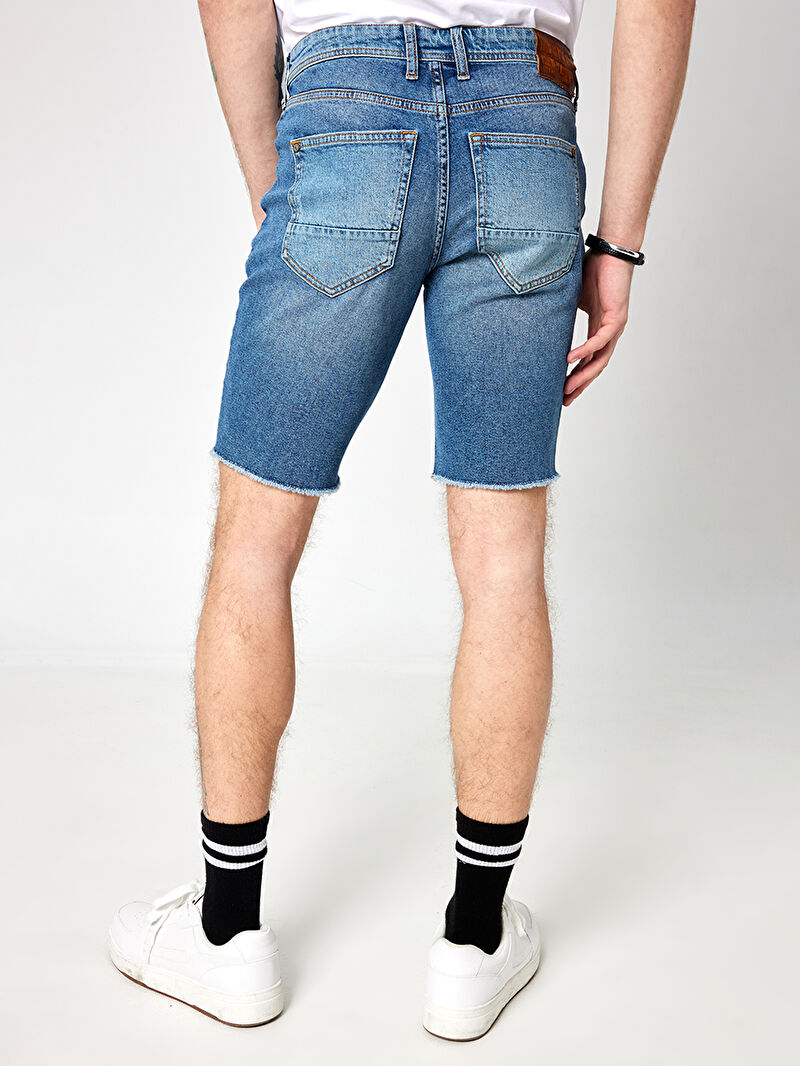 Slim Fit Erkek Şort