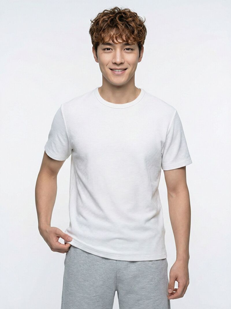 Regular Fit Erkek Tshirt K.kol