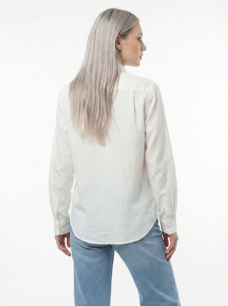 Regular Fit Kadın Gömlek U.kol
