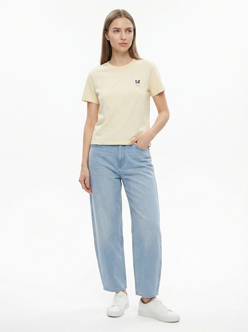 Boxy Fit Kadın Tshirt K.kol