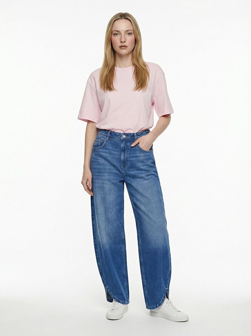 Baggy Baggy Fit Kadın Pantolon