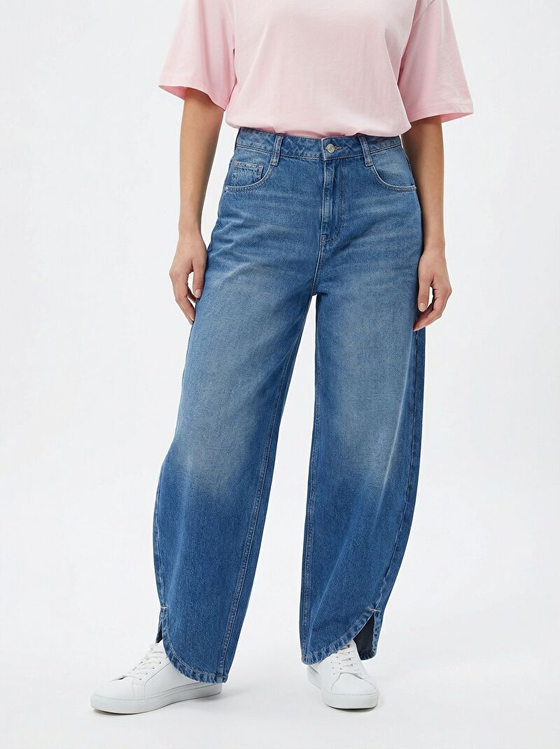 Baggy Baggy Fit Kadın Pantolon