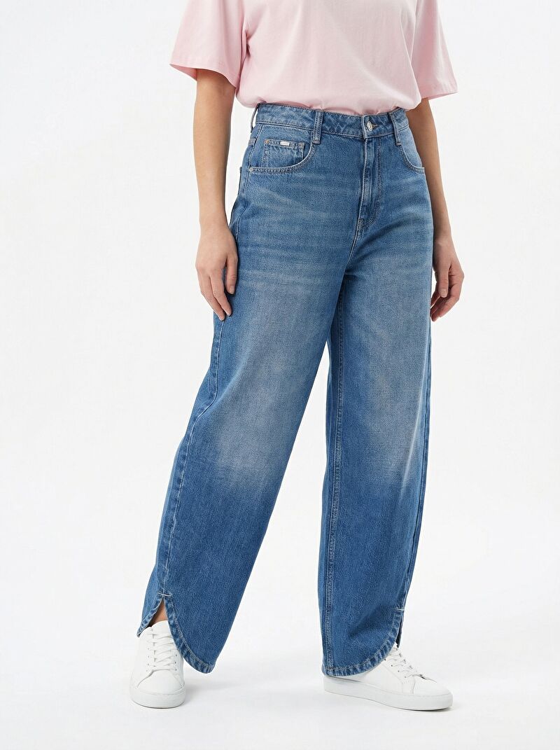 Baggy Baggy Fit Kadın Pantolon