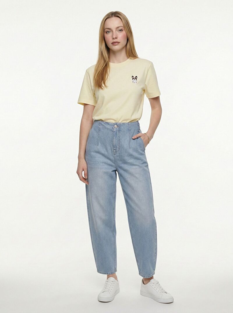 Relaxed Mom Relaxed Fit Kadın Pantolon