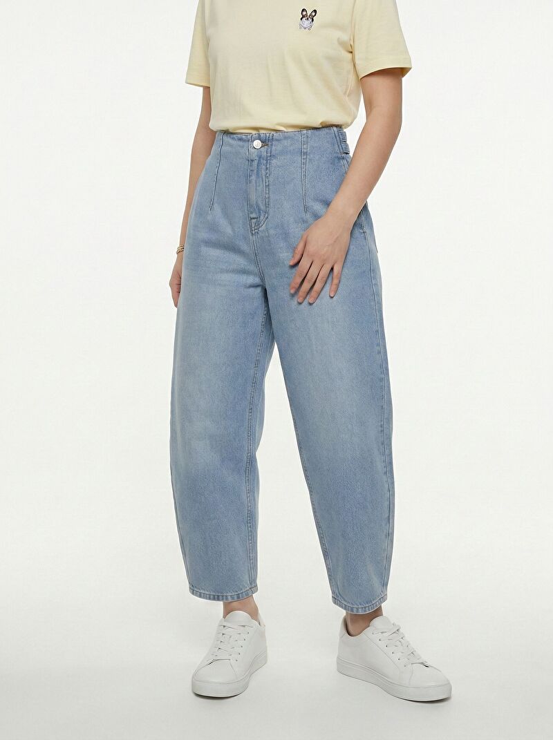 Relaxed Mom Relaxed Fit Kadın Pantolon