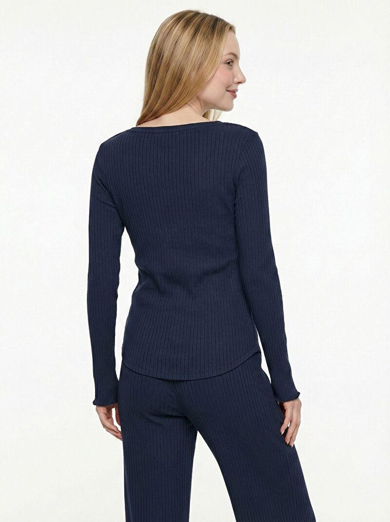 Slim Fit Kadın Tshirt U.kol