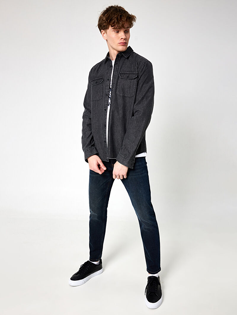 Regular Fit Erkek Gömlek U.kol