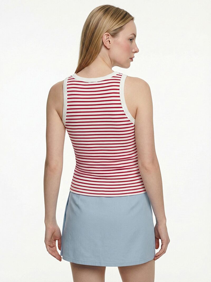 Slim Fit Kadın Atlet