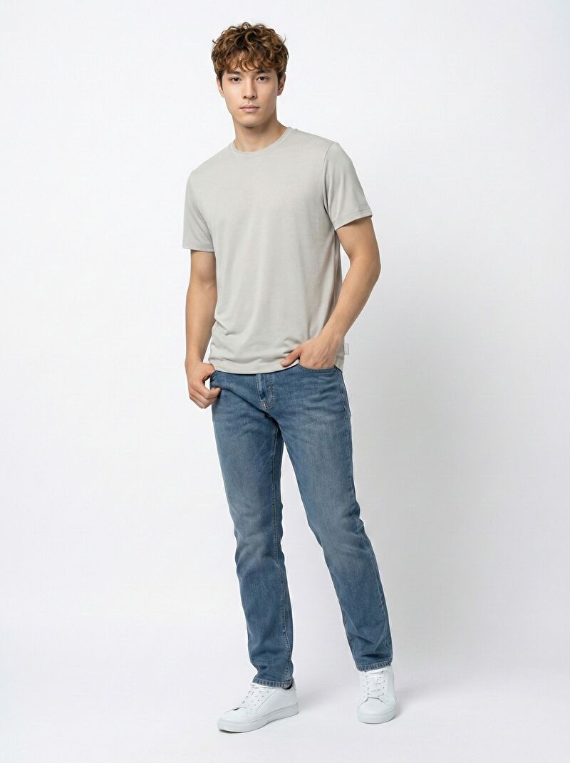Regular Fit Erkek Tshirt K.kol