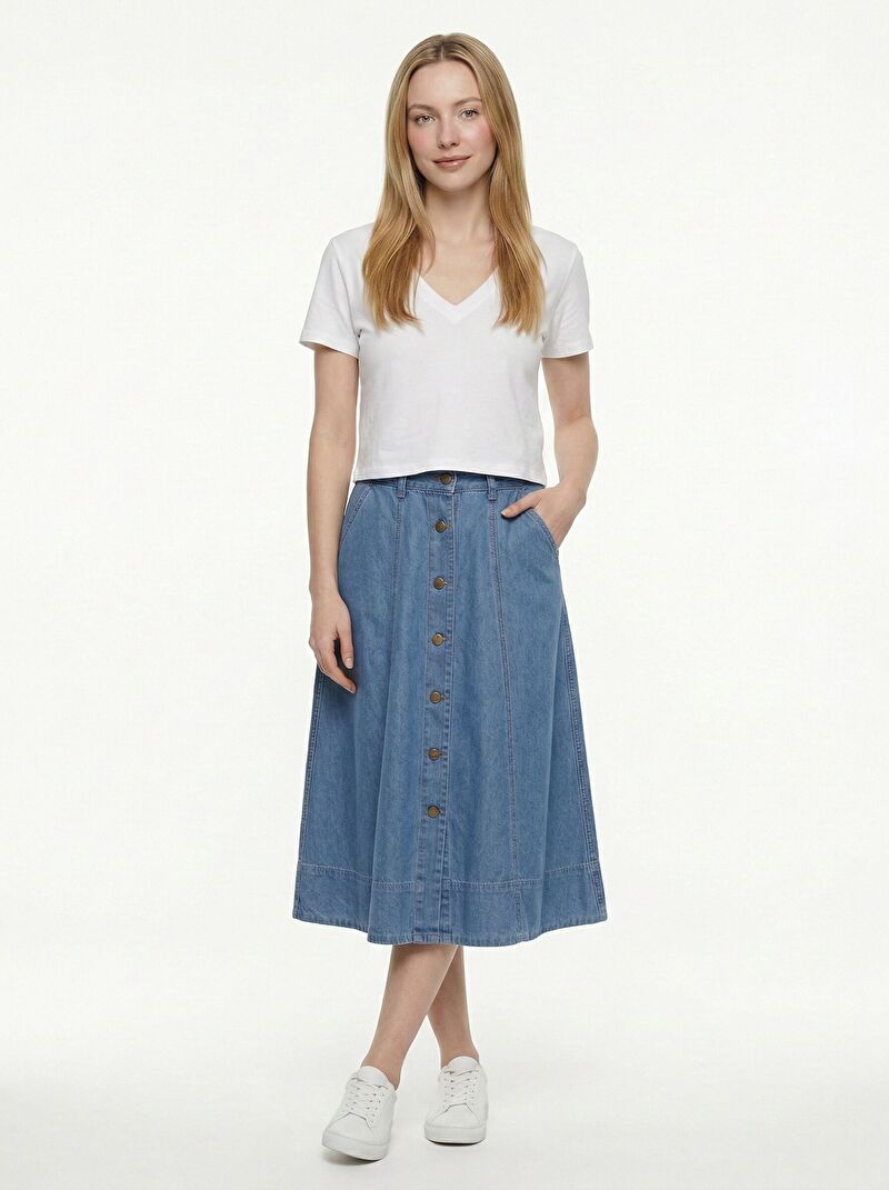 Regular Fit Kadın Tshirt K.kol