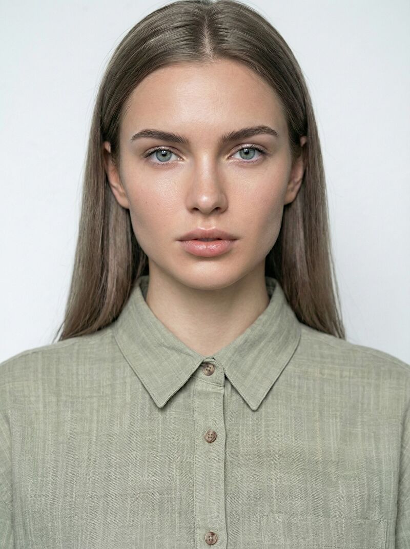 Loose Fit Kadın Gömlek U.kol