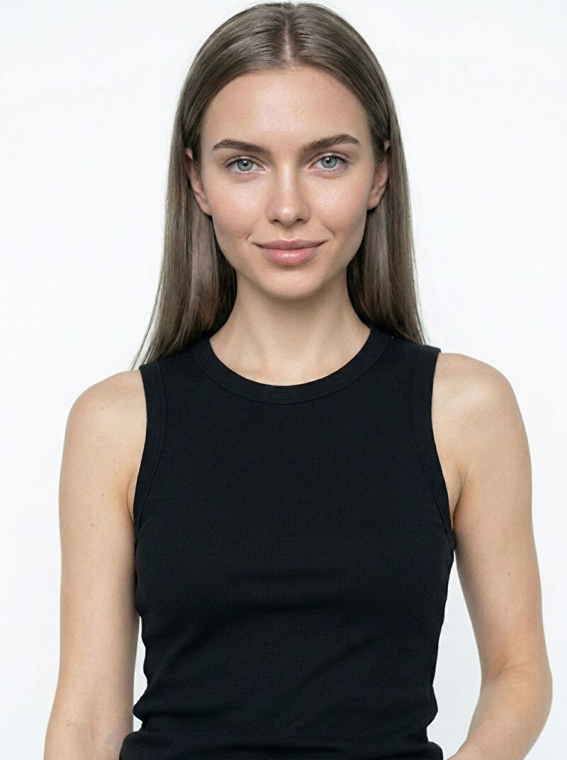 Slim Fit Kadın Bluz K.kol