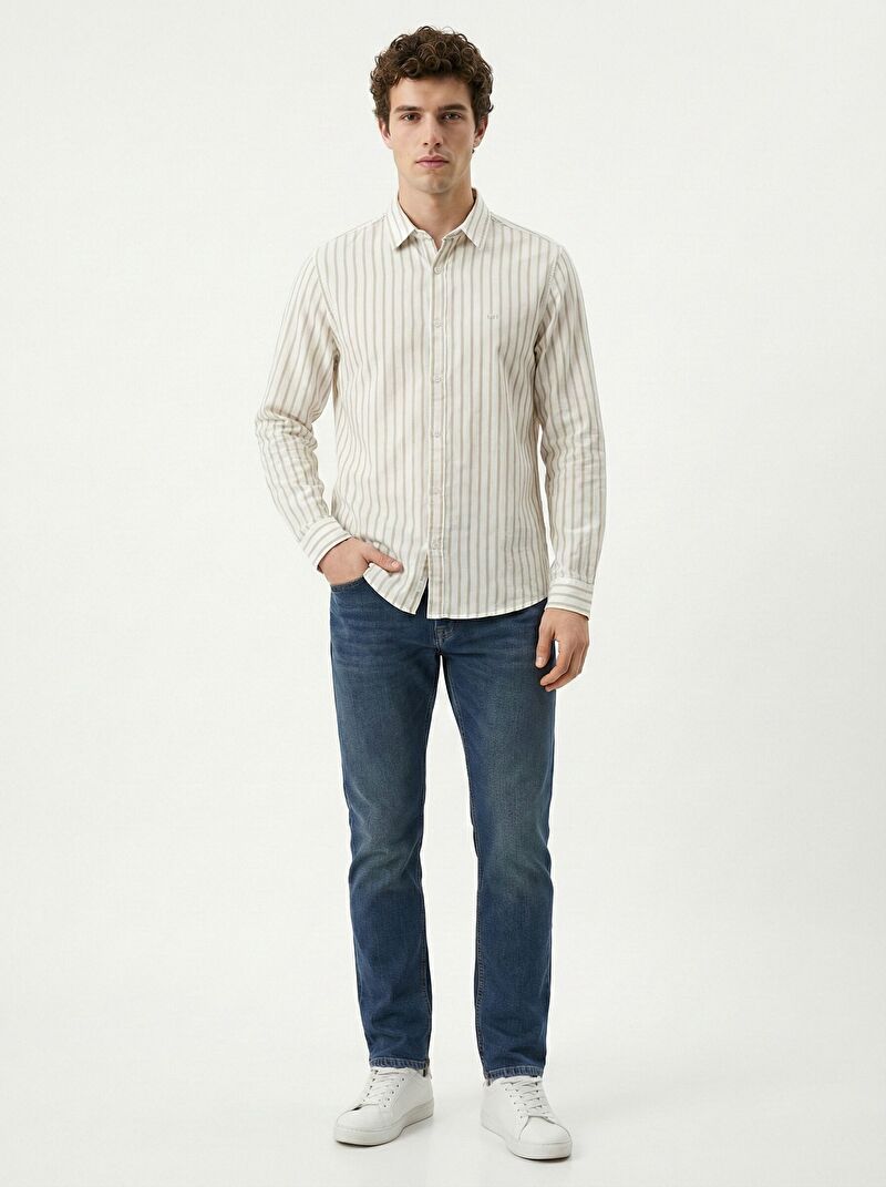 Regular Fit Erkek Gömlek U.kol