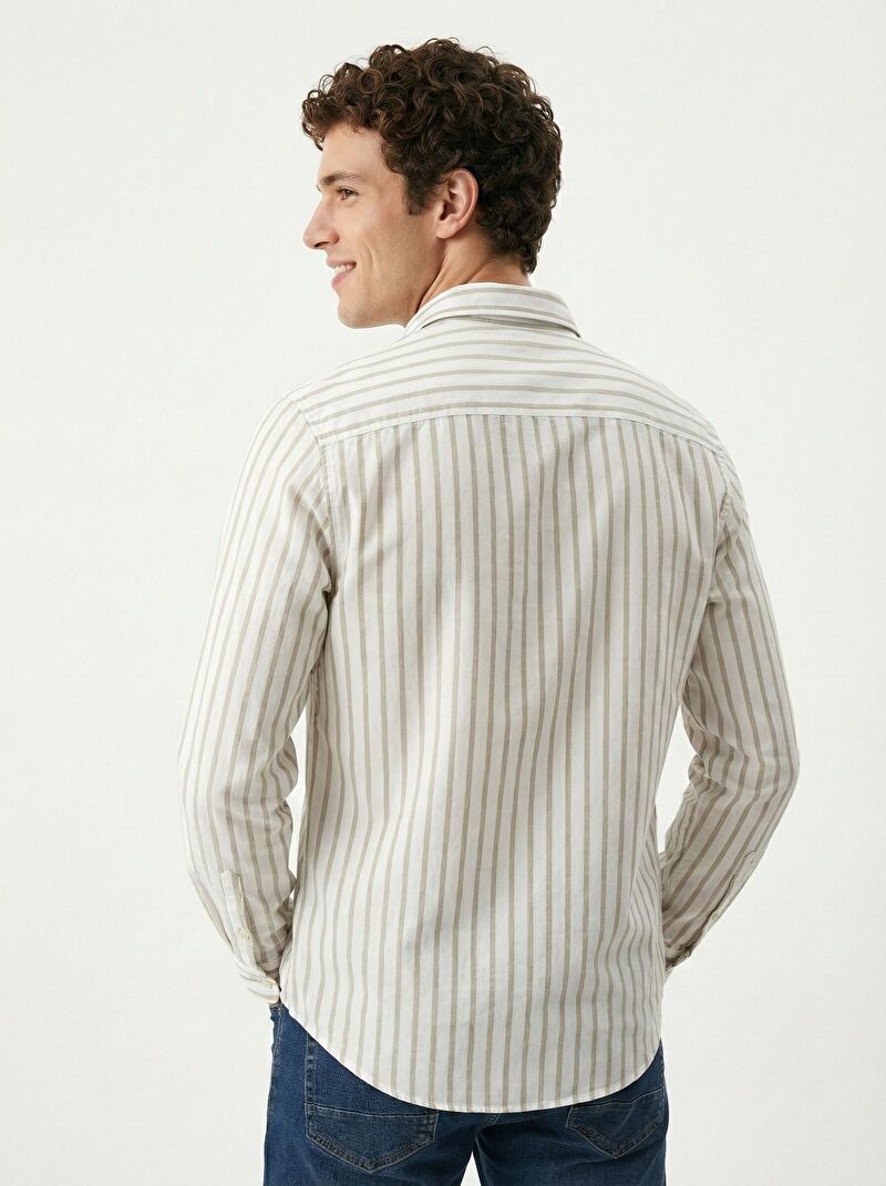 Regular Fit Erkek Gömlek U.kol