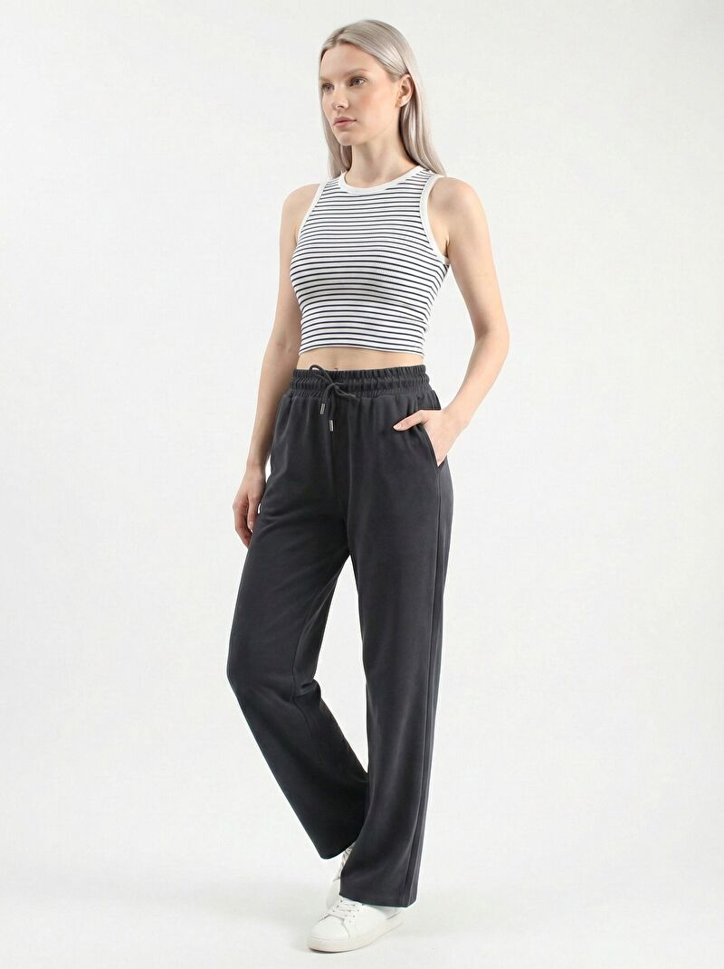 Straight Fit Kadın Eşofman Altı