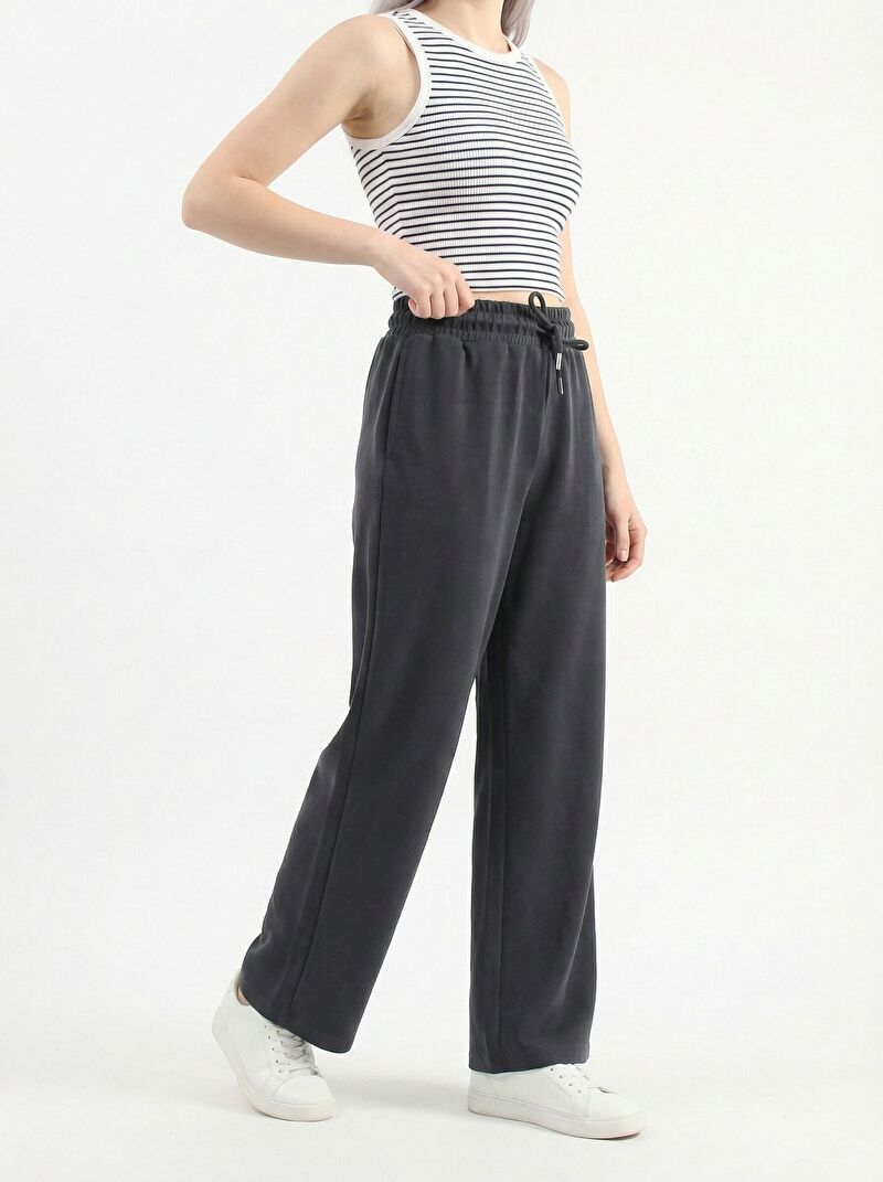 Straight Fit Kadın Eşofman Altı