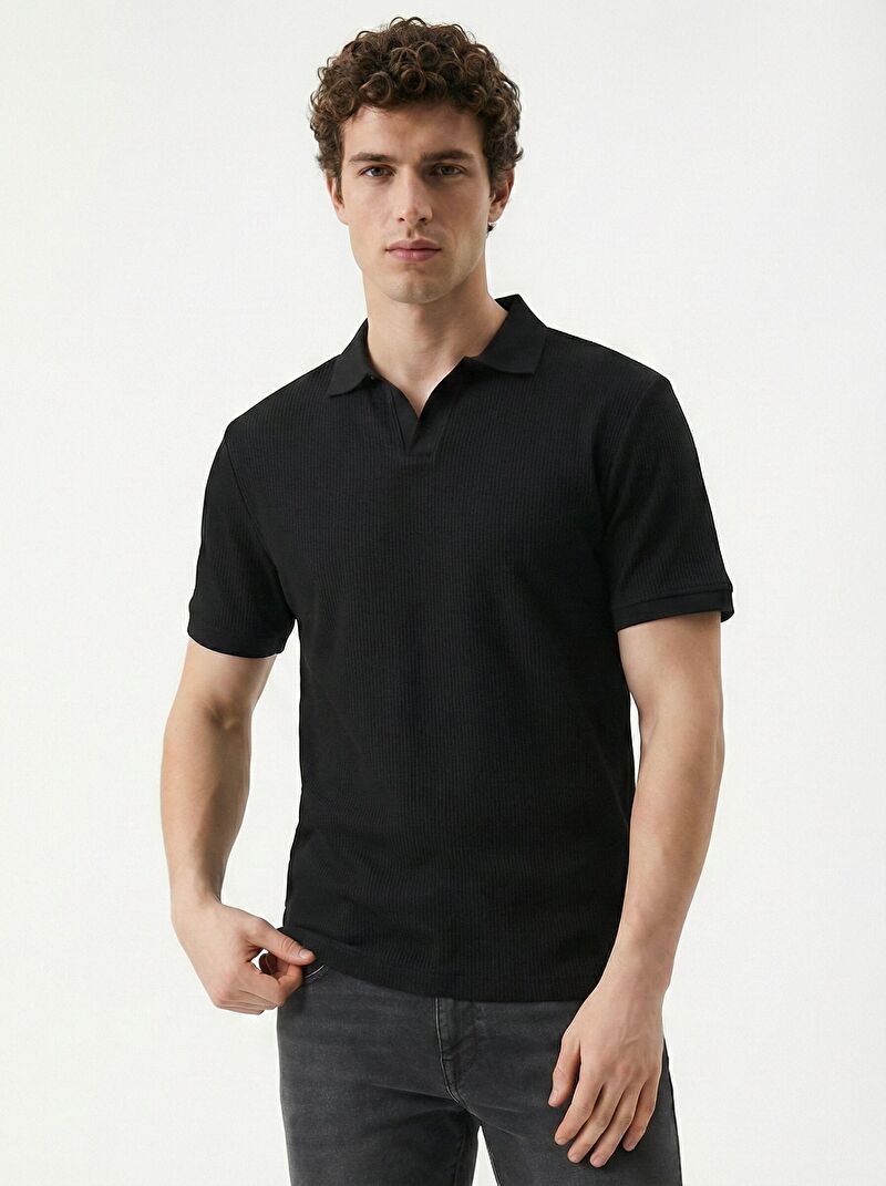 Regular Fit Erkek Polo K.kol