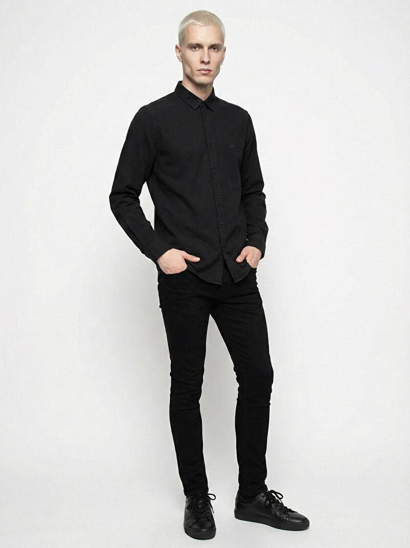 Regular Fit Erkek Gömlek U.kol