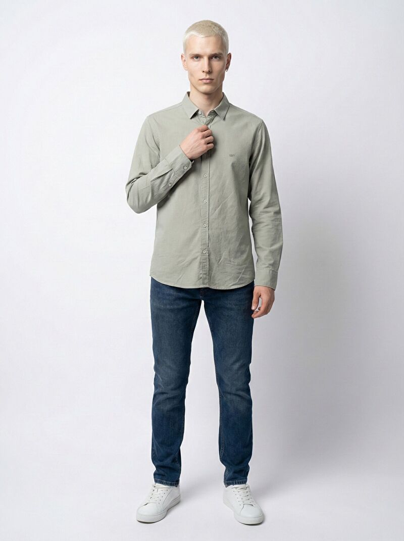 Regular Fit Erkek Gömlek U.kol