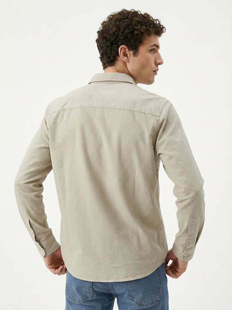 Regular Fit Erkek Gömlek U.kol