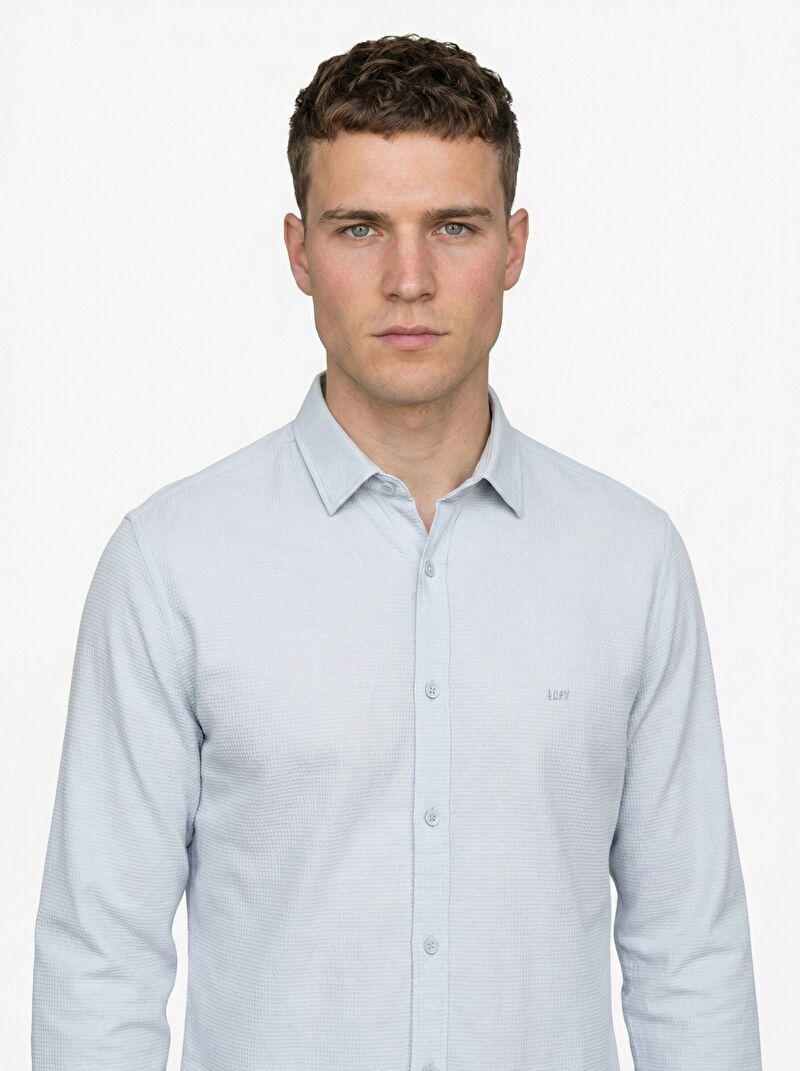 Regular Fit Erkek Gömlek U.kol