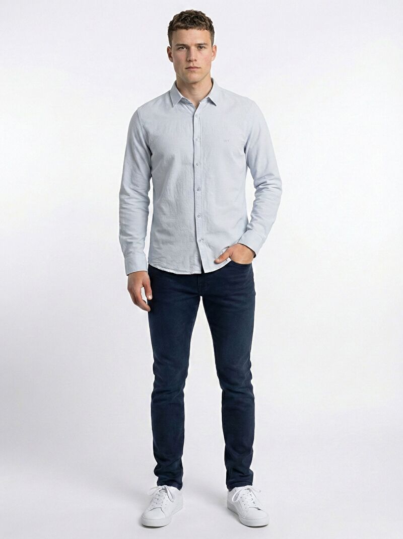 Regular Fit Erkek Gömlek U.kol