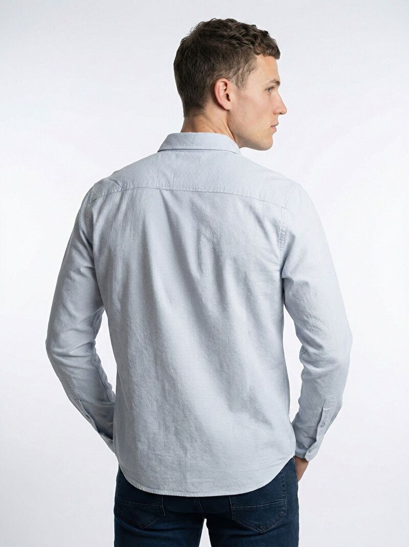 Regular Fit Erkek Gömlek U.kol