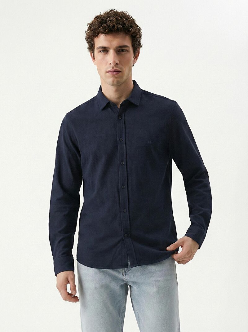 Regular Fit Erkek Gömlek U.kol