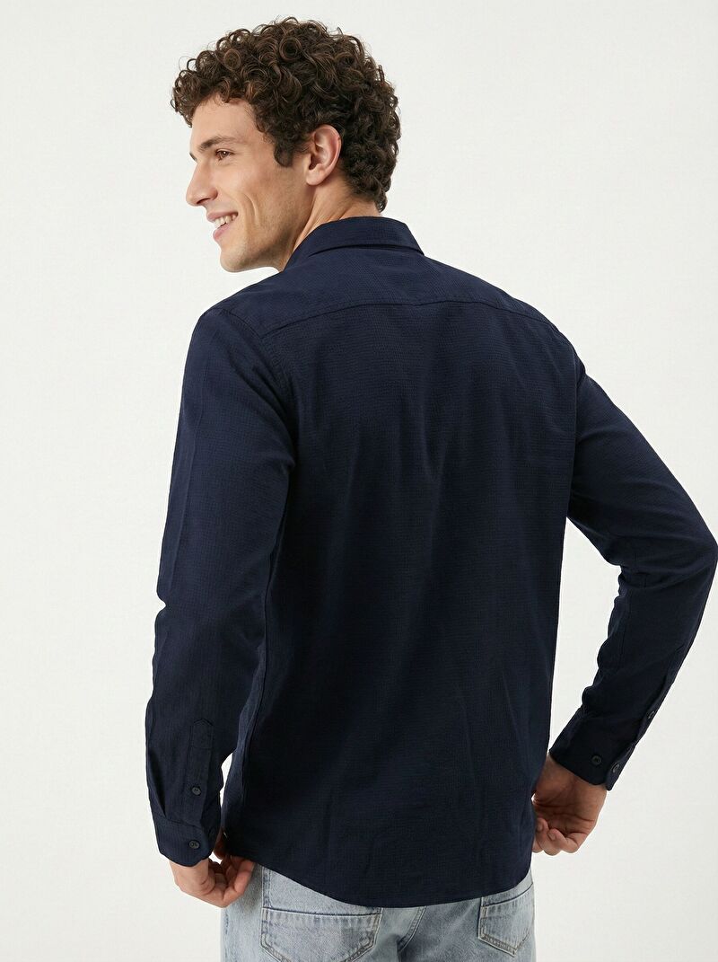 Regular Fit Erkek Gömlek U.kol